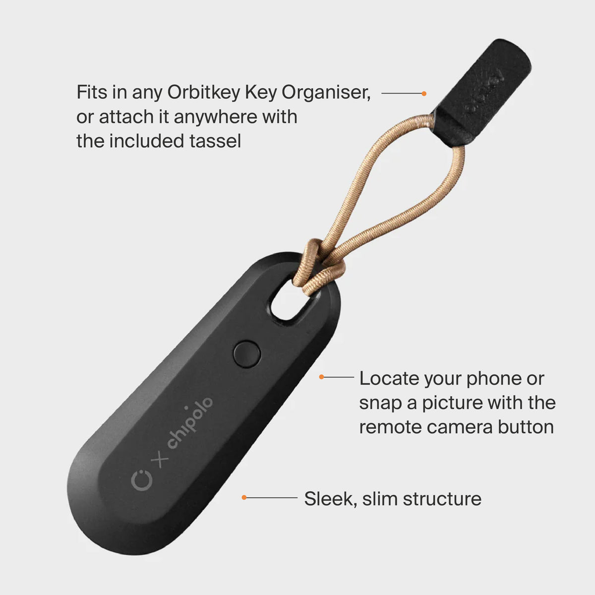 Orbitkey Orbitkey x Chipolo Bluetooth Tracker v2