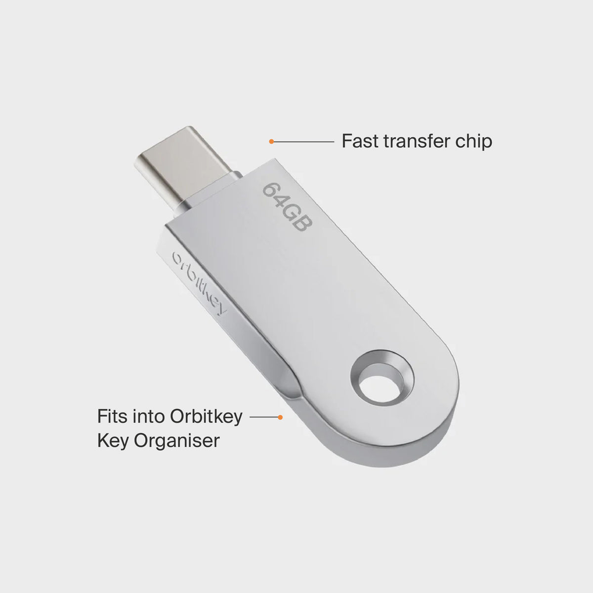 Orbitkey USB-C 64GB