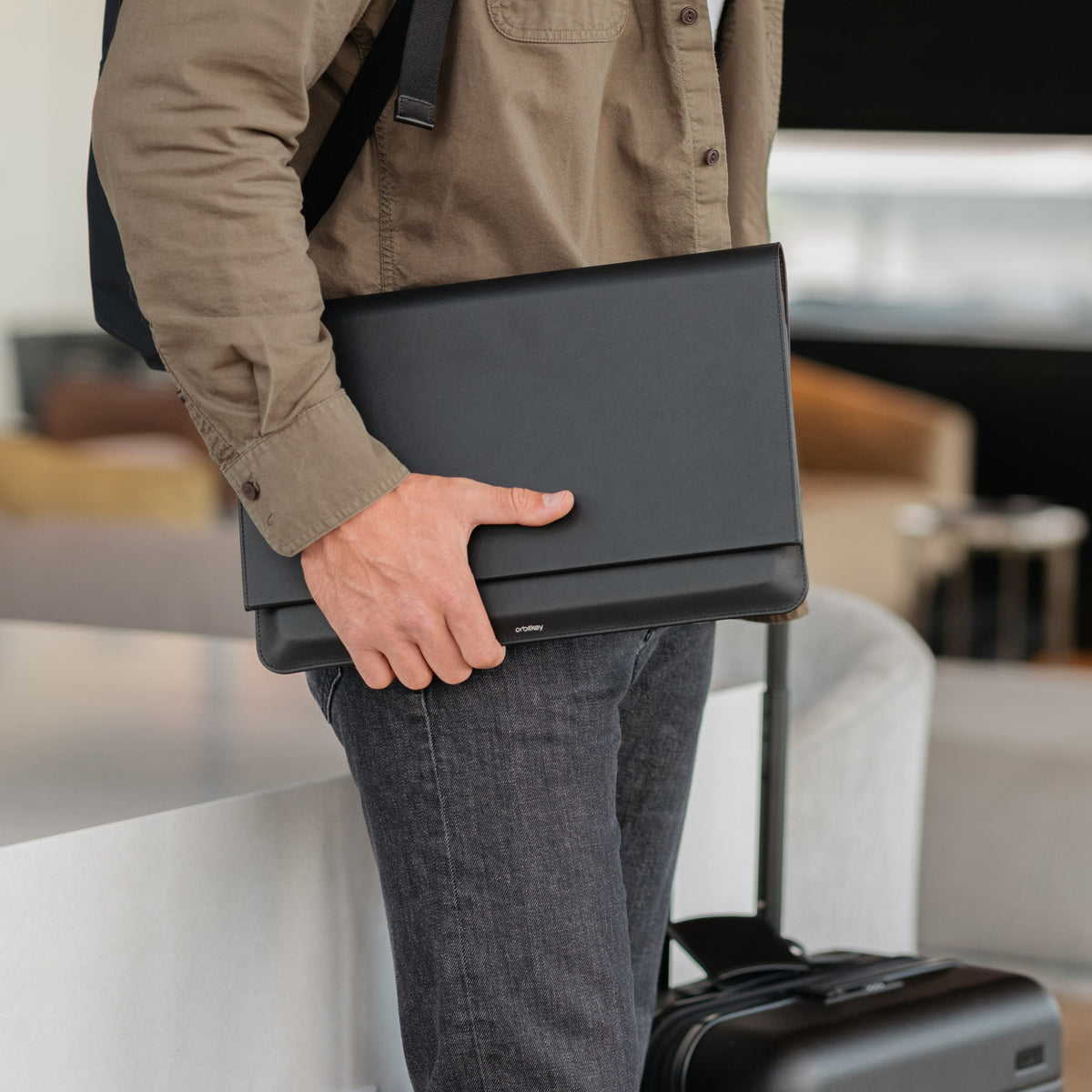 Orbitkey Hybrid Laptop Sleeve - Black