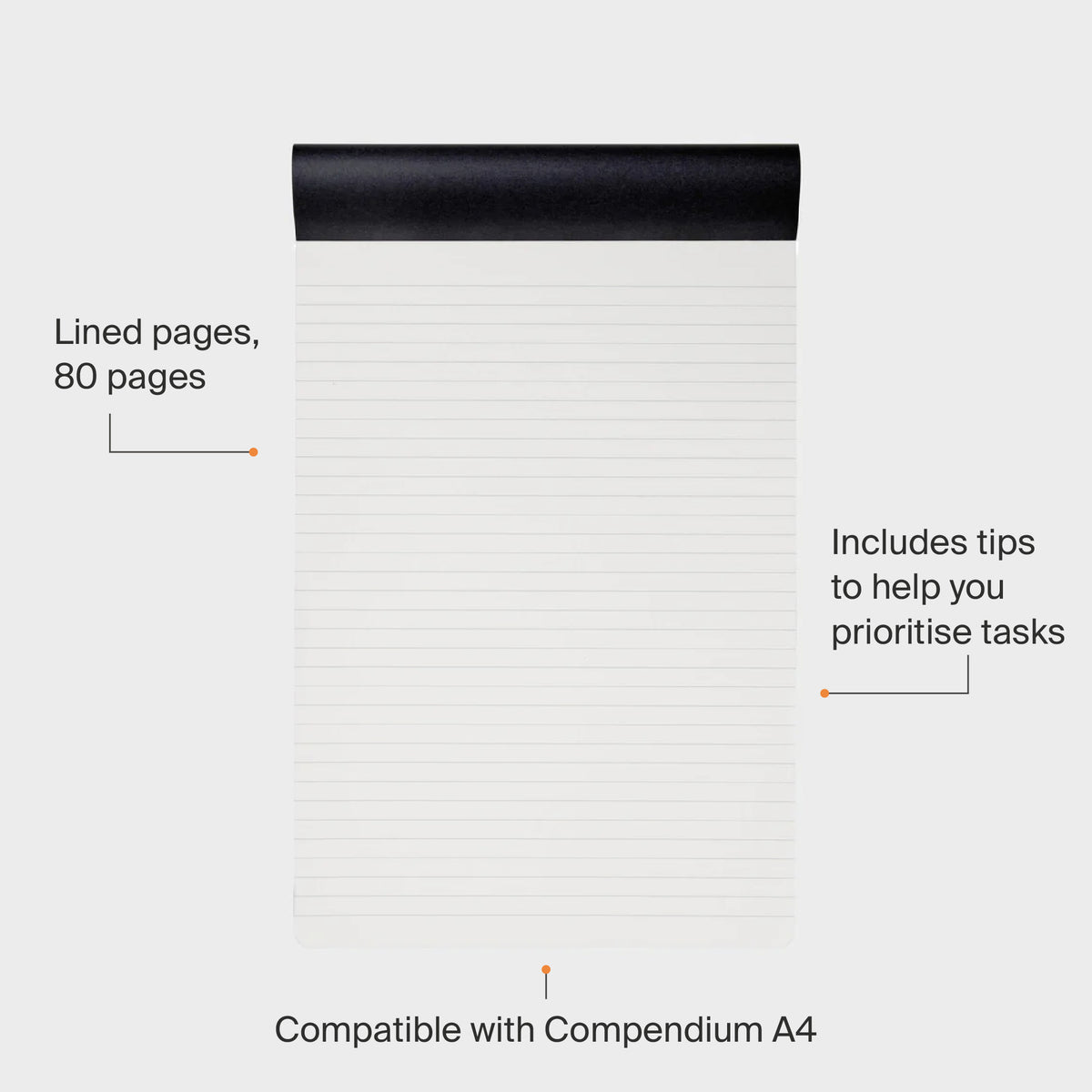 Orbitkey Notepad A4 - 3 Pack