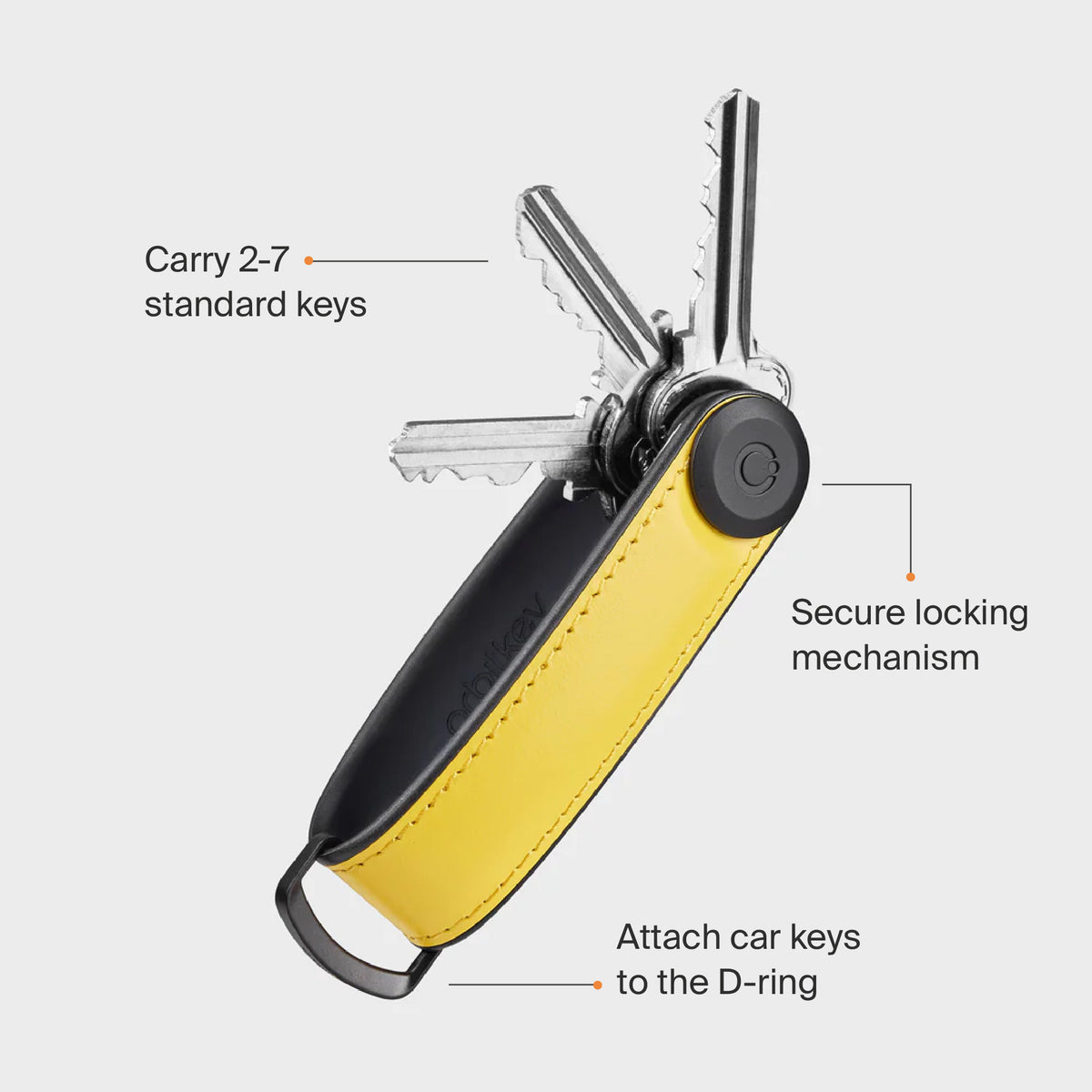 Orbitkey Key Organizer Hybrid Leather