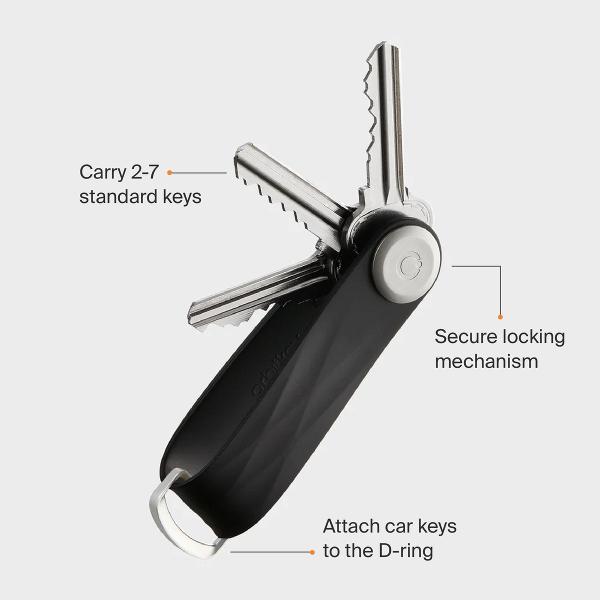 Orbitkey Key Organizer Hybrid Leather