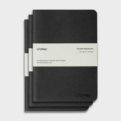 Orbitkey Organization Notebook - 3 Pack