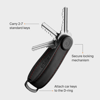 Orbitkey Key Organizer Crazy-Horse