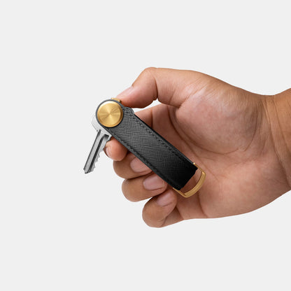 Orbitkey Key Organizer Pro Saffiano Leather