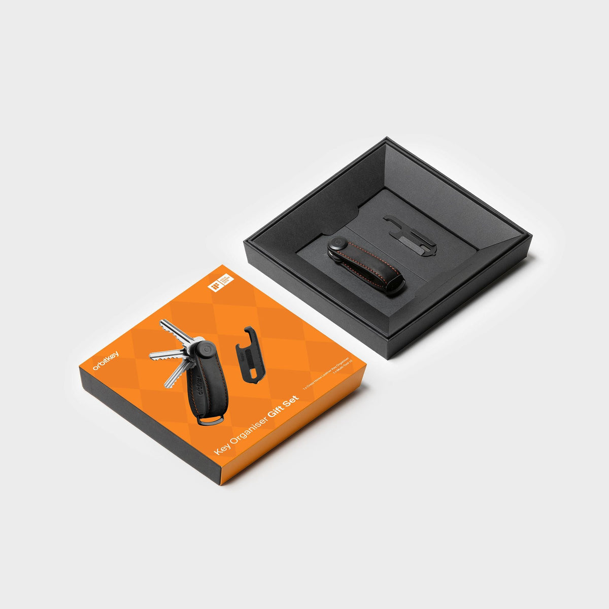 Orbitkey Key Organizer Crazy Horse + Multi-Tool v2 Set