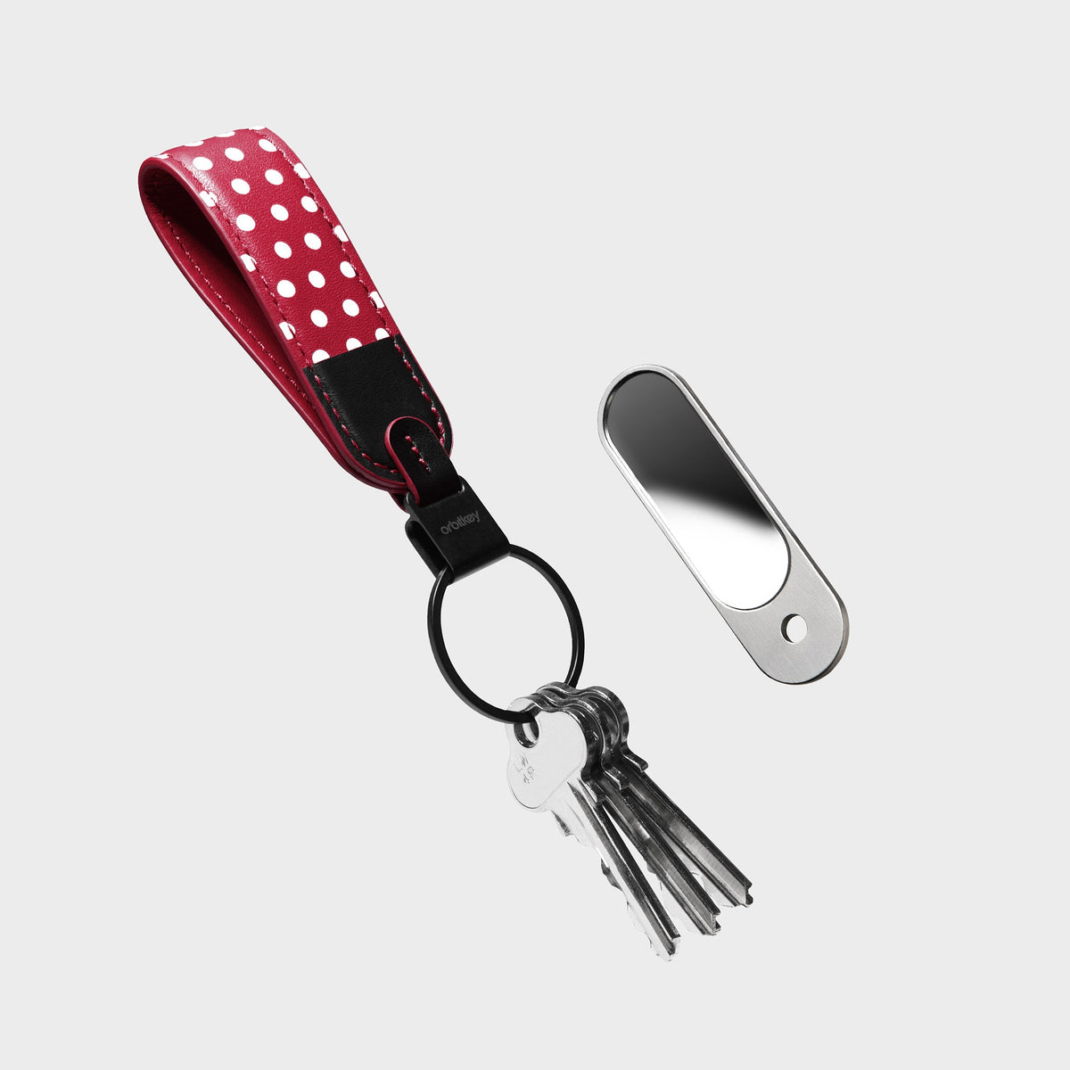 Orbitkey Disney | Orbitkey Minnie Mouse Loop Keychain + Nail File & Mirror Kit