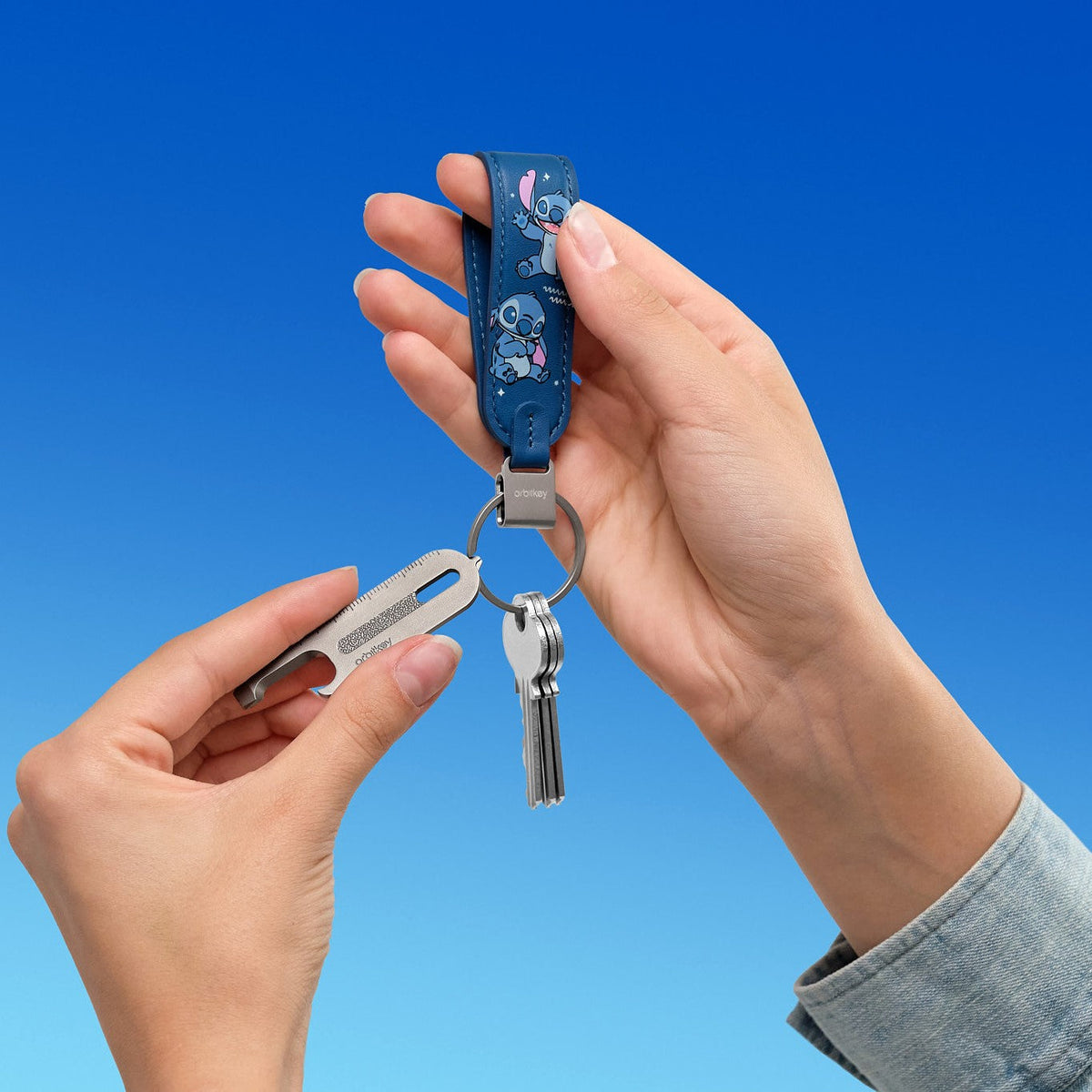 Orbitkey Disney | Orbitkey Stitch Loop Keychain + Multi-tool v2 Kit