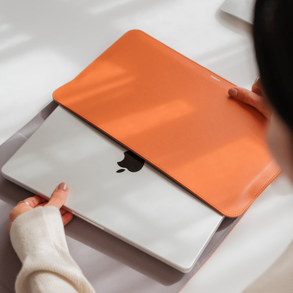 Orbitkey Hybrid Laptop Sleeve - Terracotta