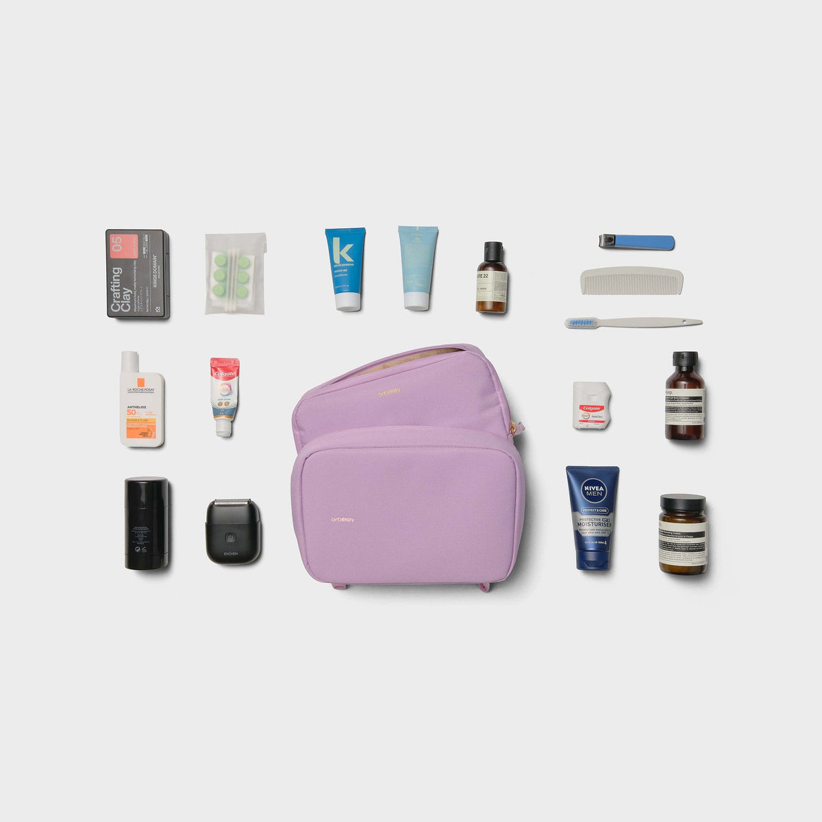 Orbitkey 2-in-1 Toiletry Pouch
