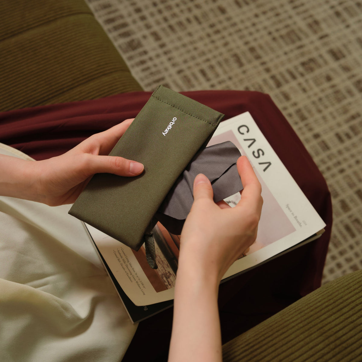 Orbitkey Clip-on Glasses Pouch